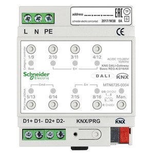 KNX DALI-Gateway Basic REG-K / 2/16/64 2-kanal