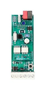 Puerta de enlace KNX bidireccional para sistemas de alarma Jablotron 100 con monitoreo de 96 zonas y 32 salidas PG.