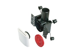 Wall inlet Optima, white