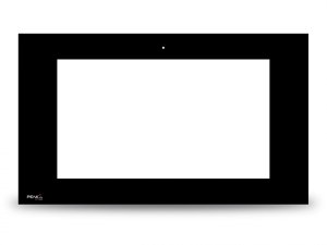Controlpro ön cam, logosuz siyah renk.